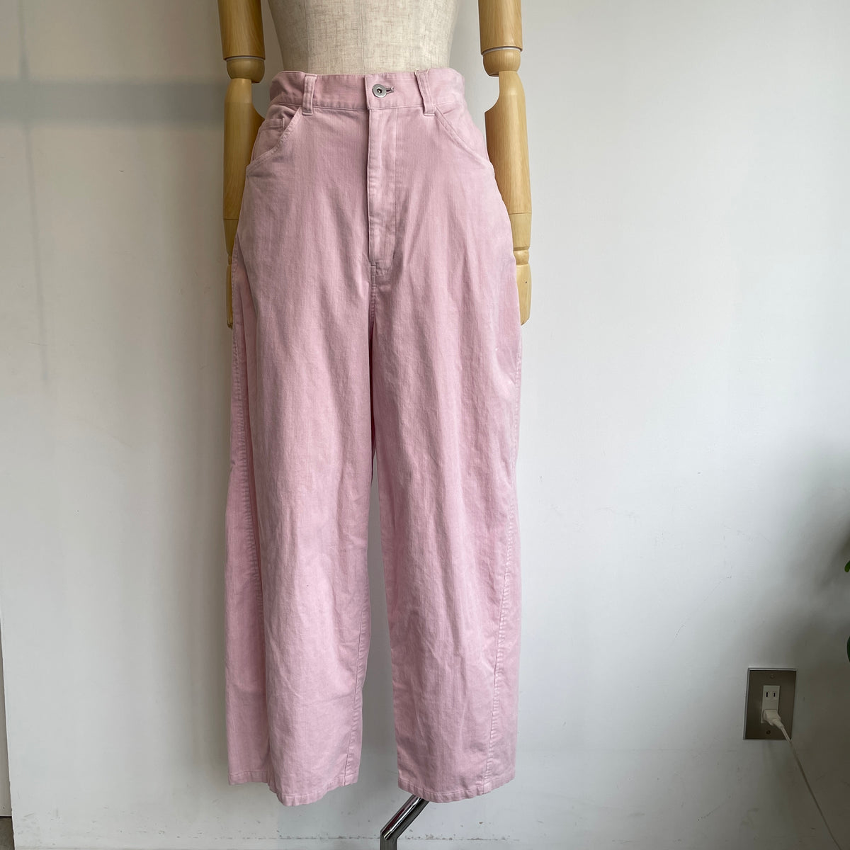 buoy buoy//スラブ別珍製品染 OVAL パンツ　2701PT010262