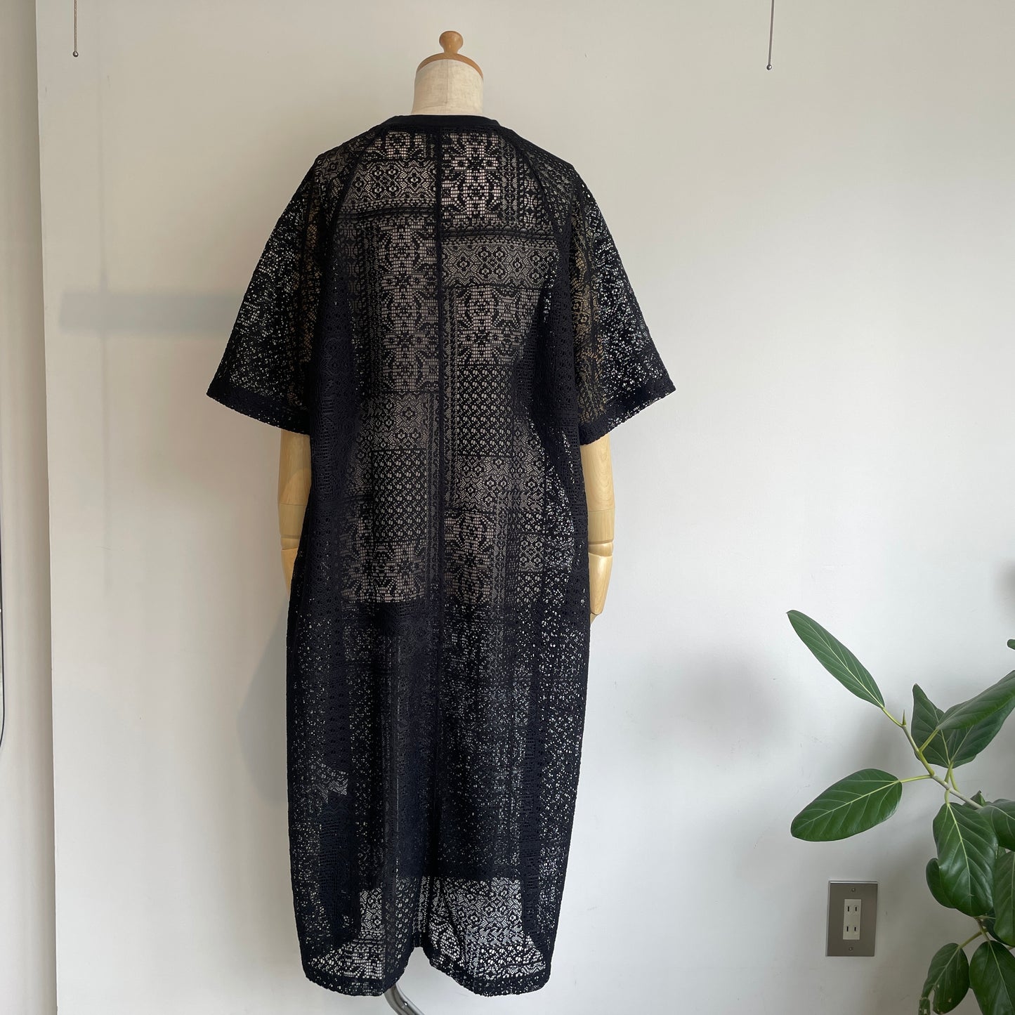 universaltissu//パッチワークレース スリットOP  TS250CT082