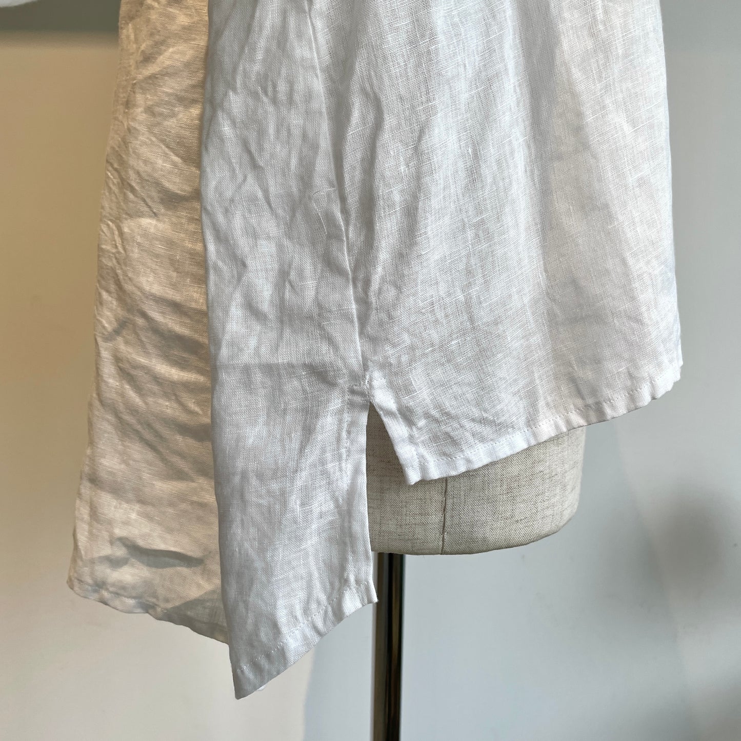 yuni//60/1 Linen cocoon sleeves BL 1701BL039261