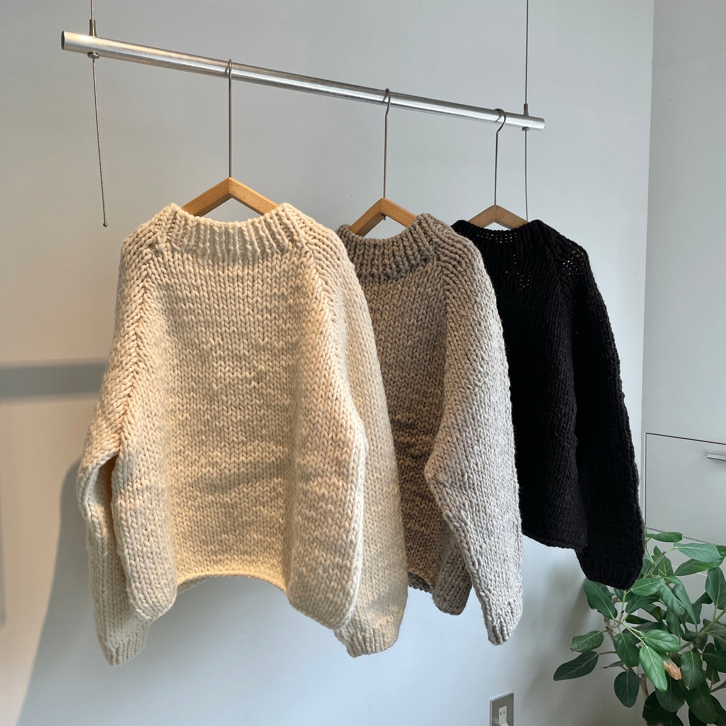 handsofcreation //Hand knit2wayラグランC/D 01440711