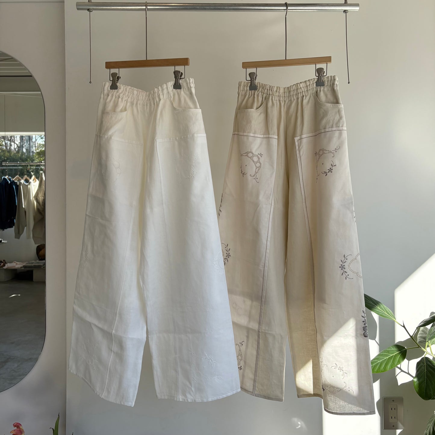 heriter//tablecloth remake pants H0-00-5005