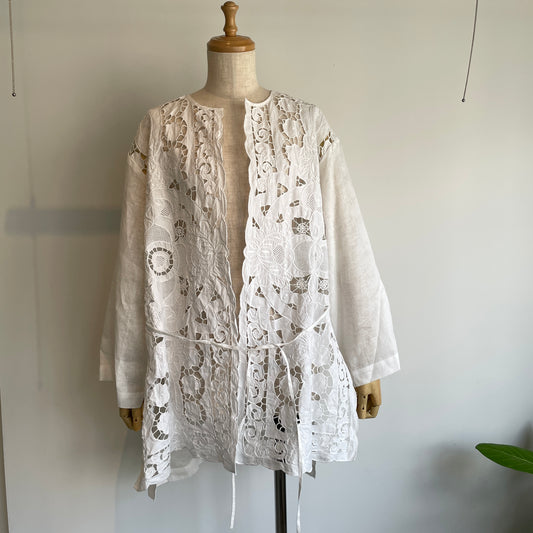 heriter//cutwork parts robe H0-00-3032