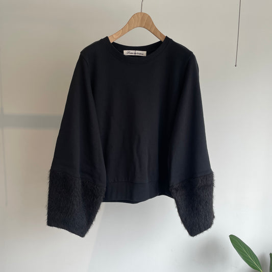 porter des boutons// シャギーカフプルオーバー P13-3-020
