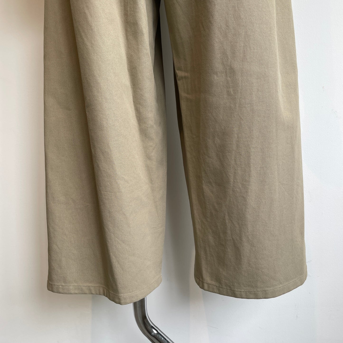 yuni//20/2強撚Cotton twill relax パンツ 1701PT005262