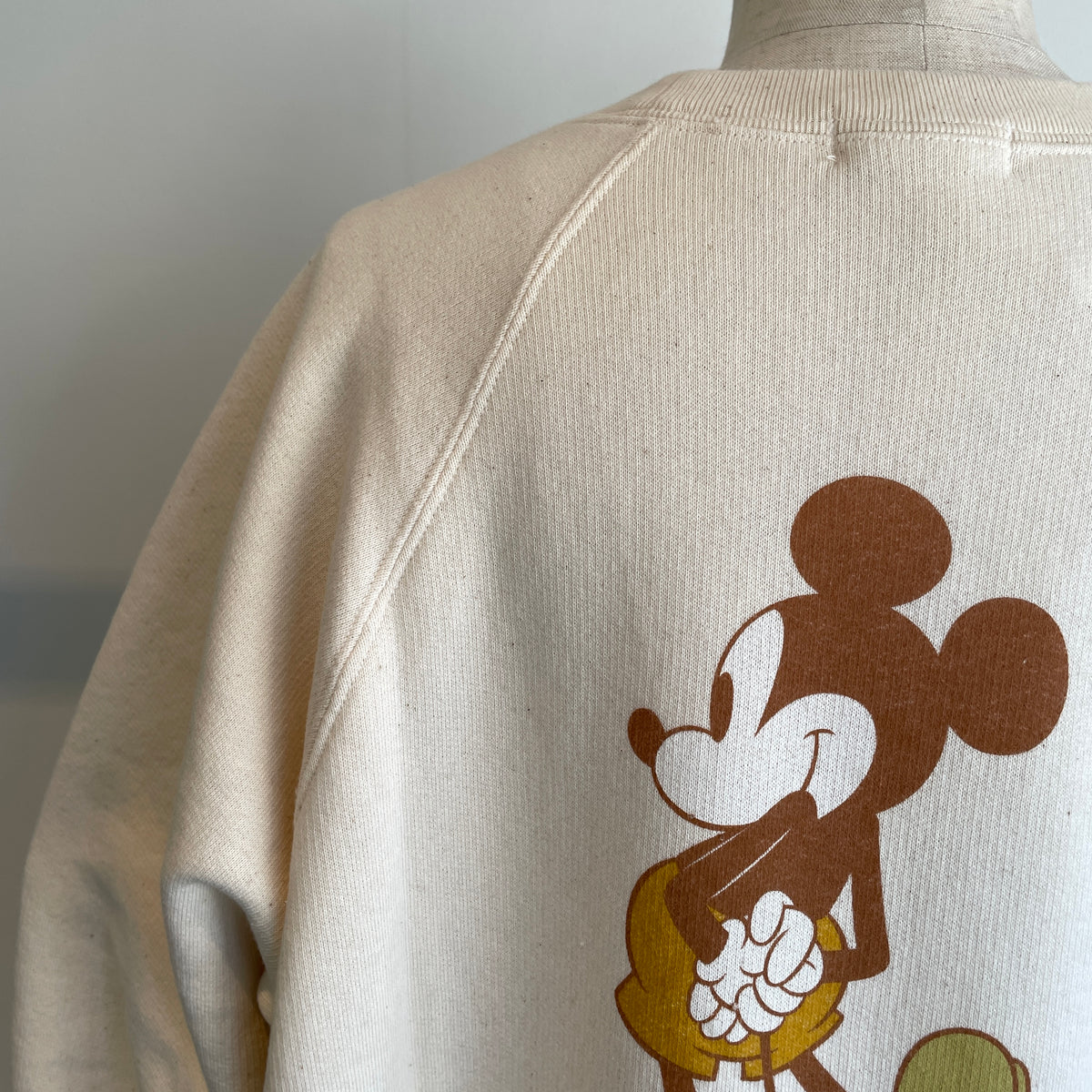 UNDYED//MICKEY SWEAT CREW 26FW024