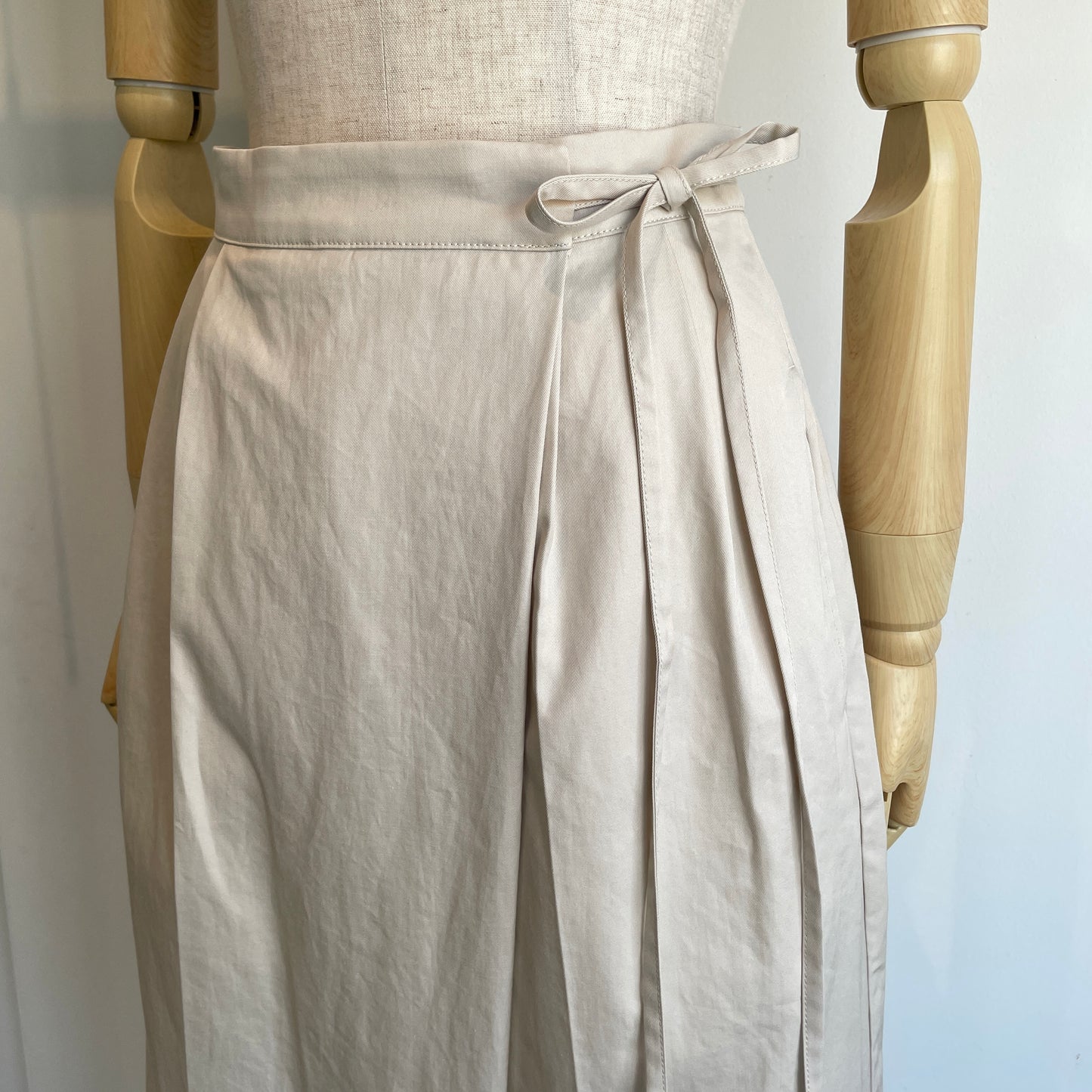 yuni//master seed Cotton chino wrap パンツ　1701PT007262