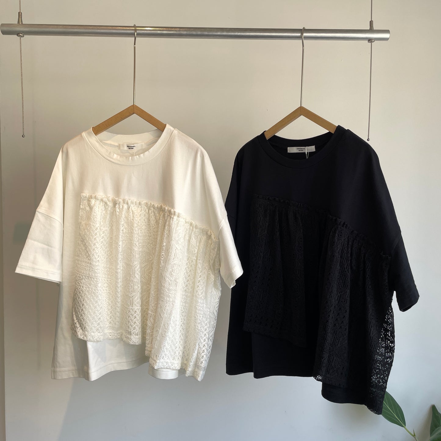 universaltissu//クラシック天竺 パッチワークレースコン
ボT US262CT026