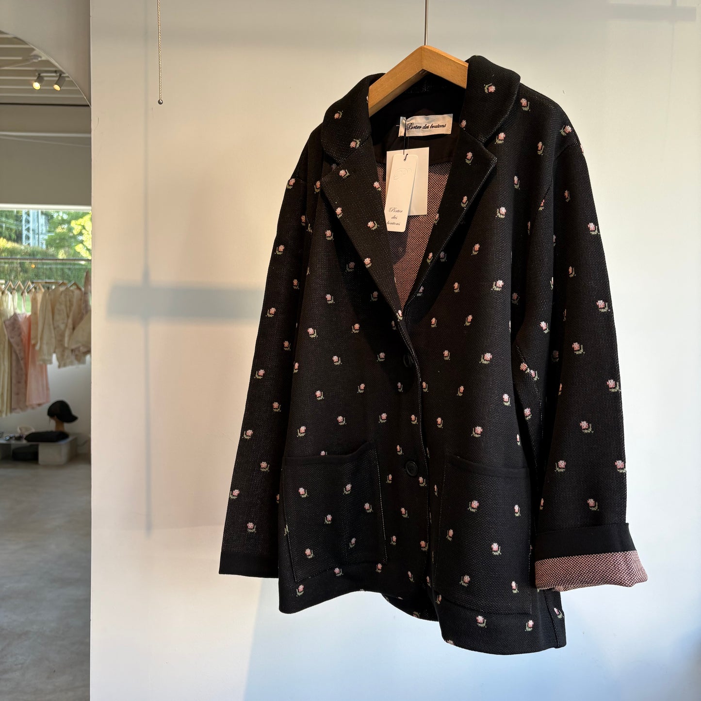 porter des boutons//boutonsニットジャケット　P13-2-016