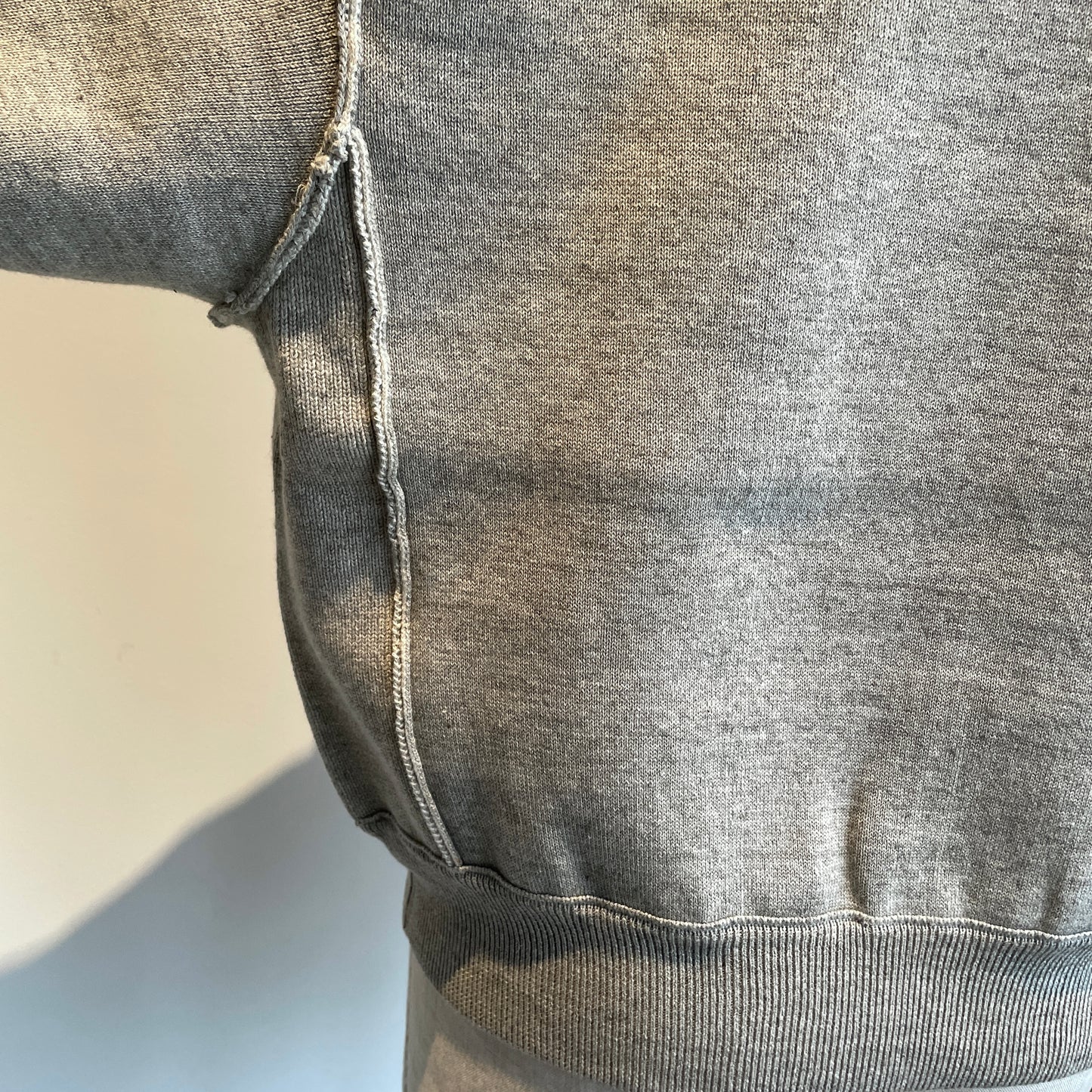 UNDYED //KNIT W FACE TRIM CREW PO USN24SKC060