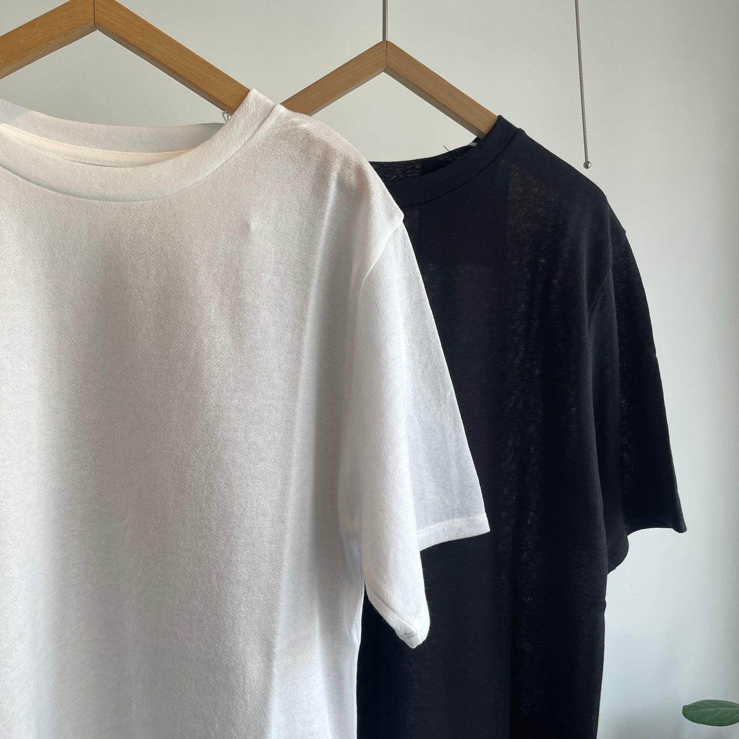 yuni//強撚C/Ny sheer regular T-SH   1701CT009261