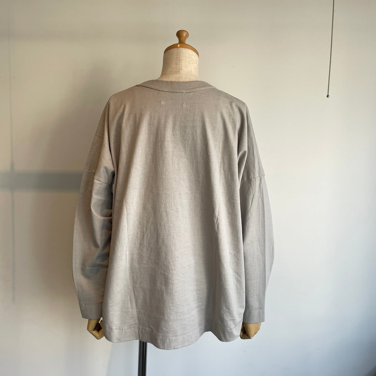 handsofcreation//16/-JPN天竺ドロップショルダーポケットPO 02640827