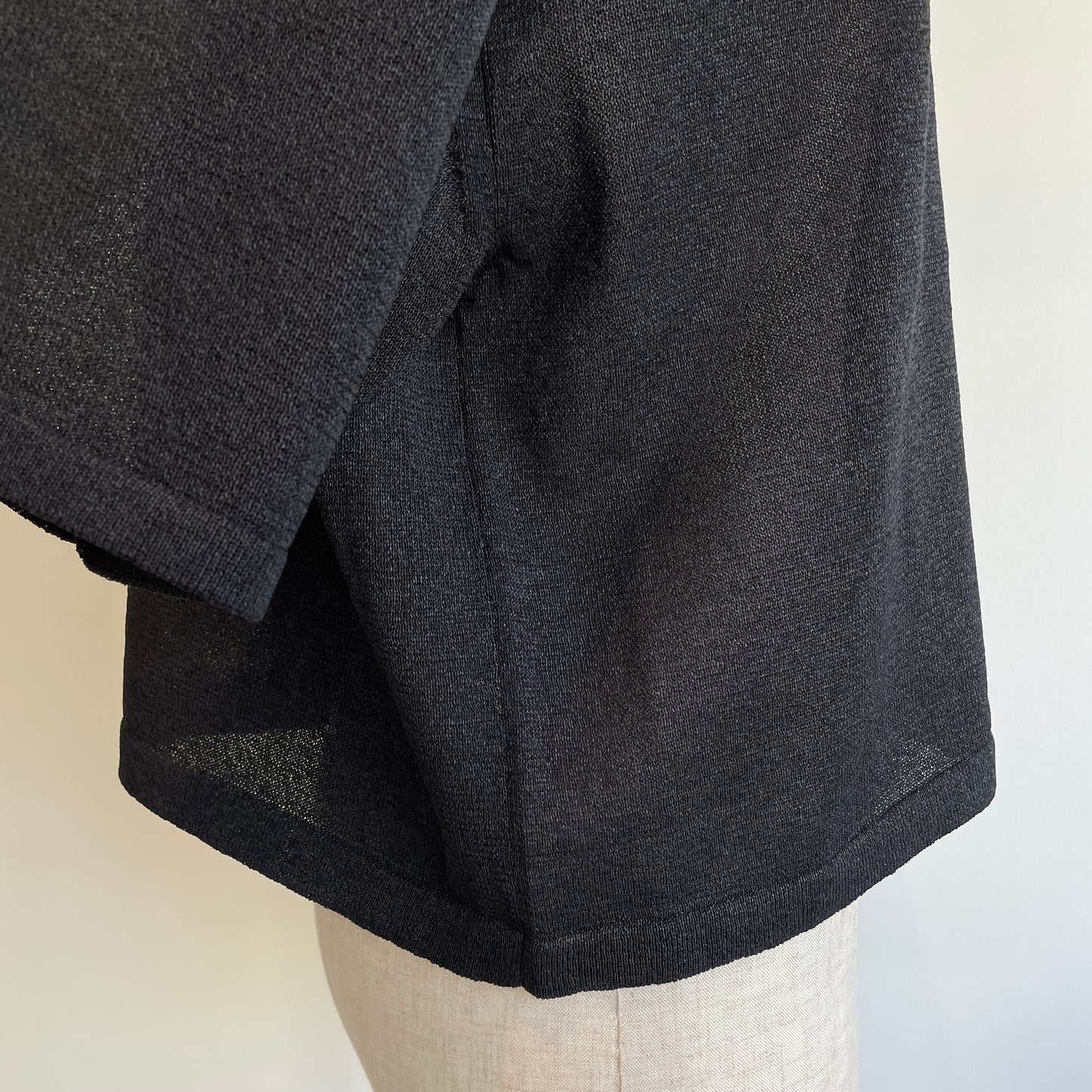 yuni //12G和紙/pehalf sleeves knit Tシャツ　1701KN006261