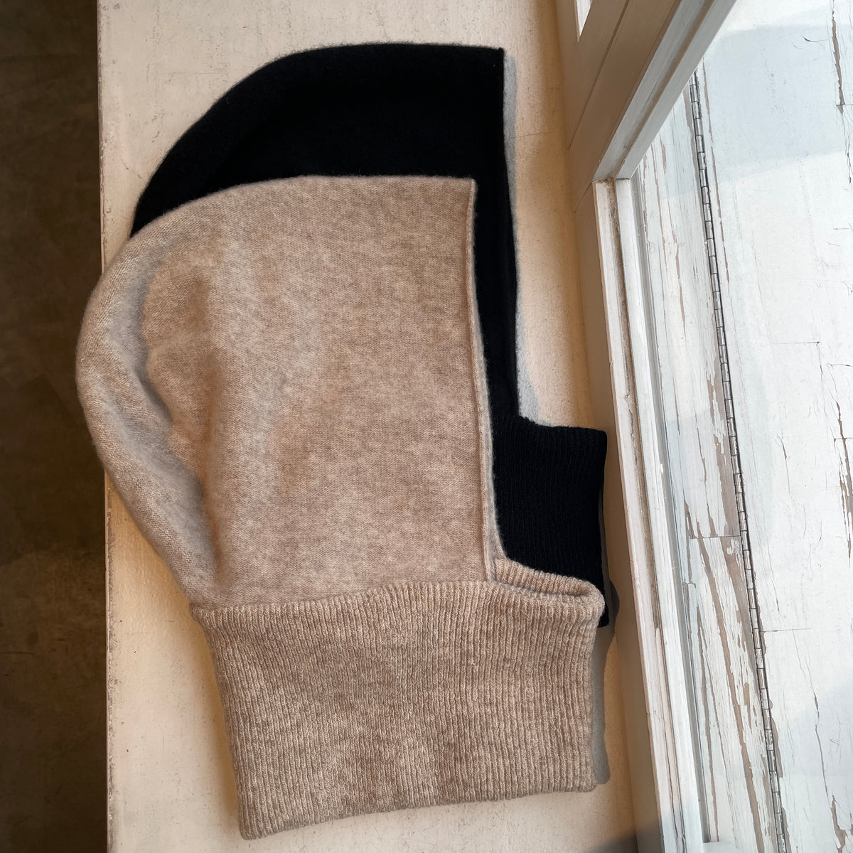 Mia Hat //Wool Hood (Rib)   No.2662
