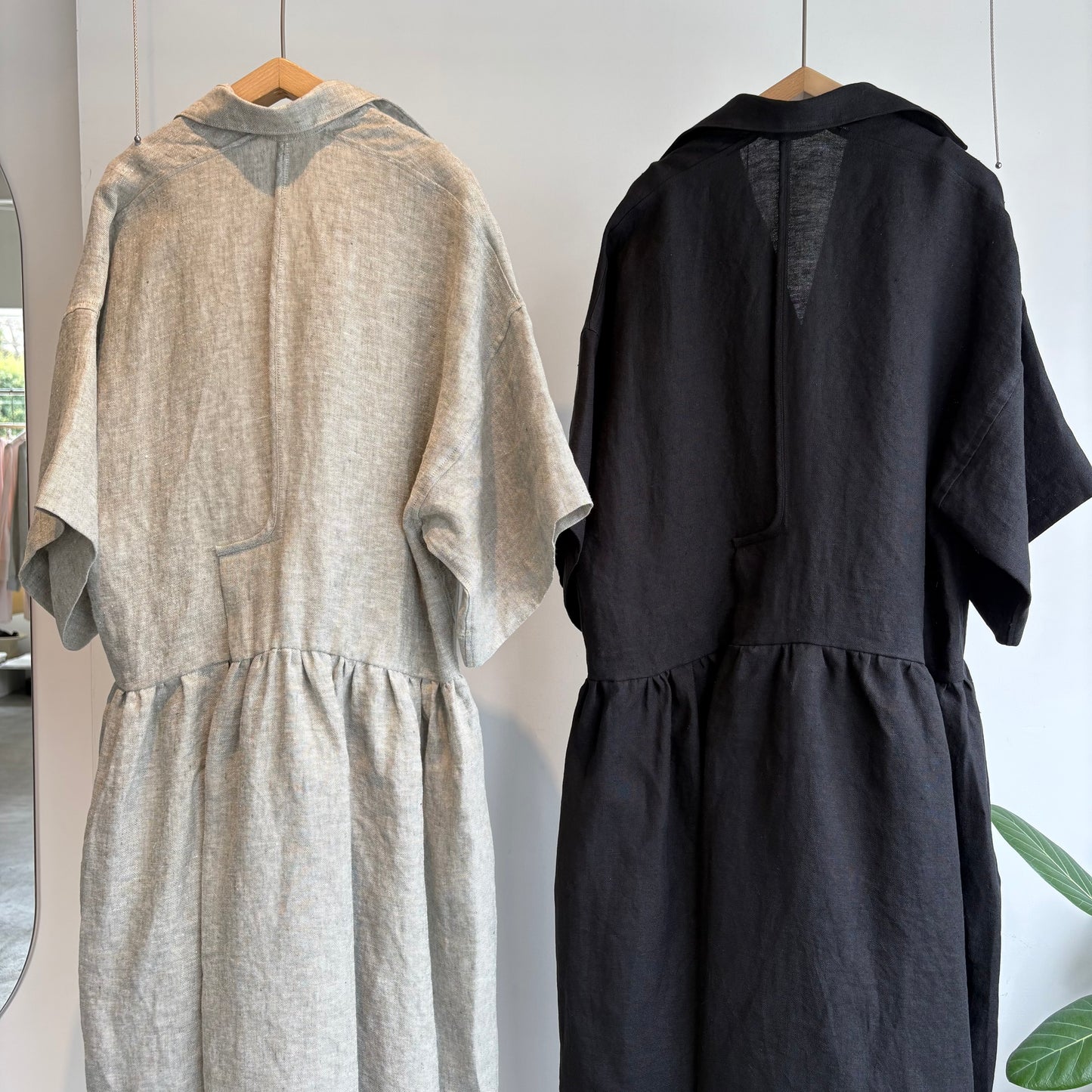 NATIVE VILLAGE//木の梢 ワイドスリーブドレス　31261-08311