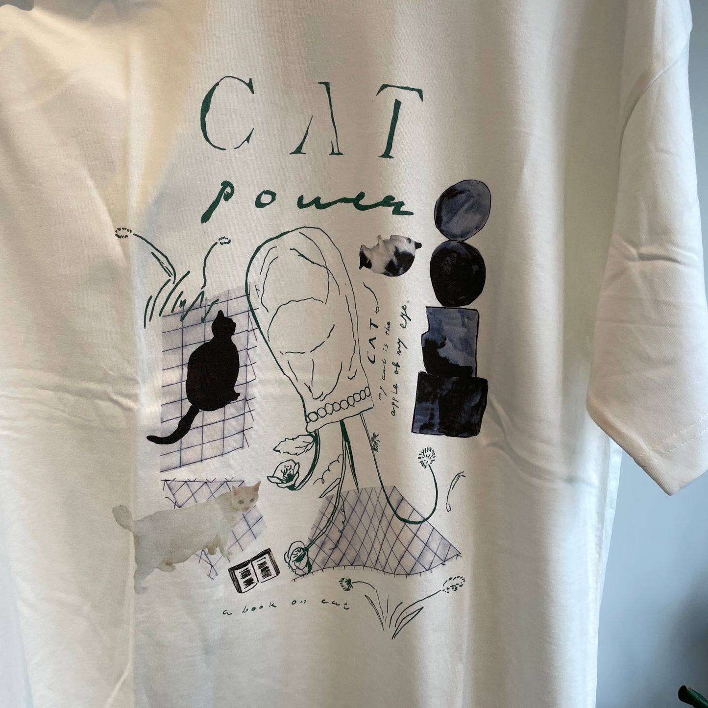 Sweet Little Nothing//catpower 半袖スリーブTシャツ