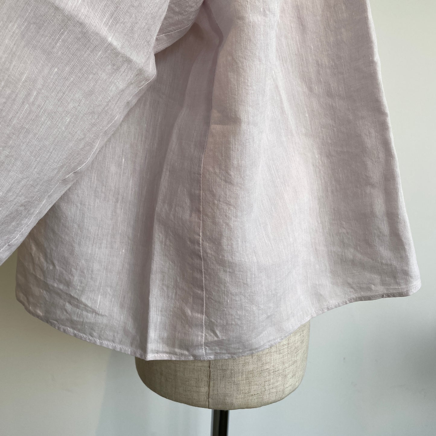 handsofcreation //Linen/Ra/chambrayプチスタンドタックフリルBL 01610612