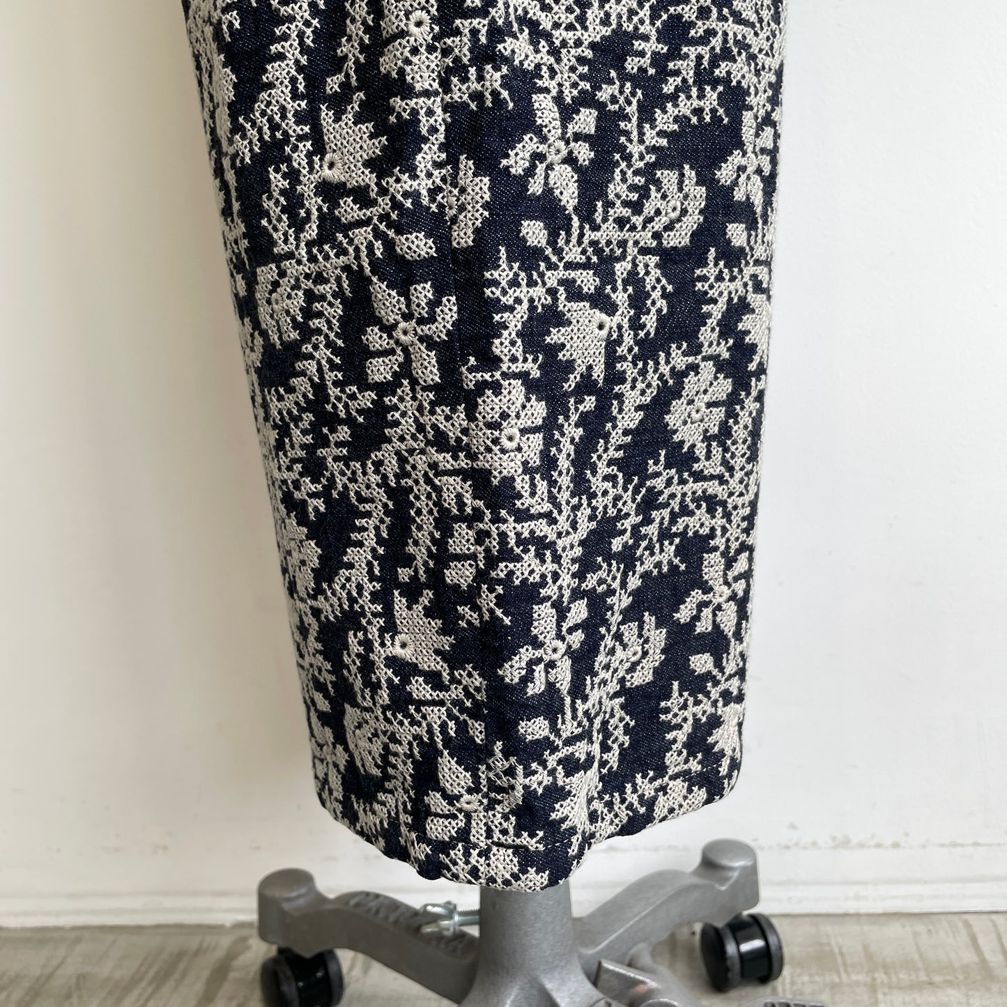 qiri//garden embroidery デニムパンツ　6301PT005262