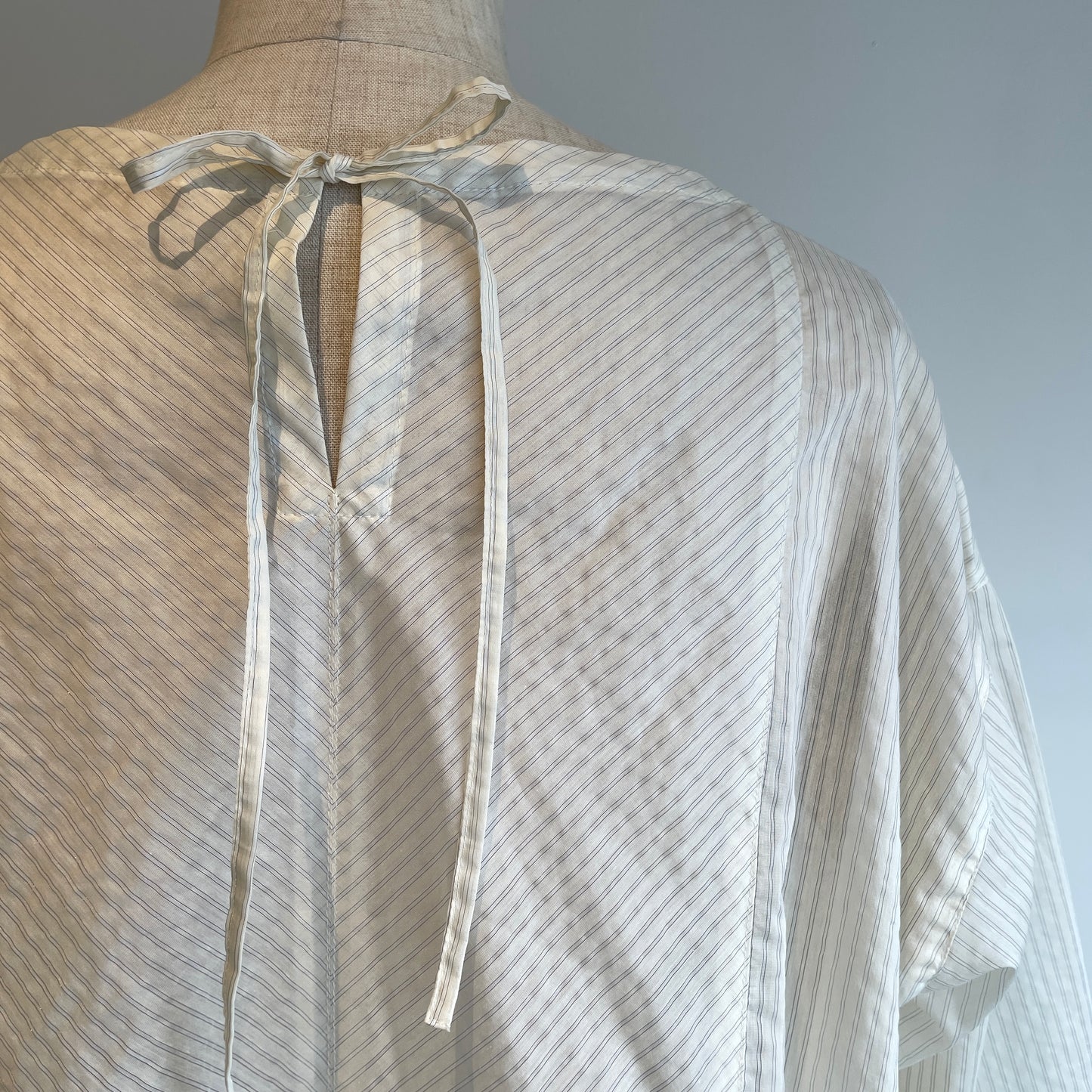 yuni //C/Pe stripe tunic tiered 2wayBL 1701BL028261