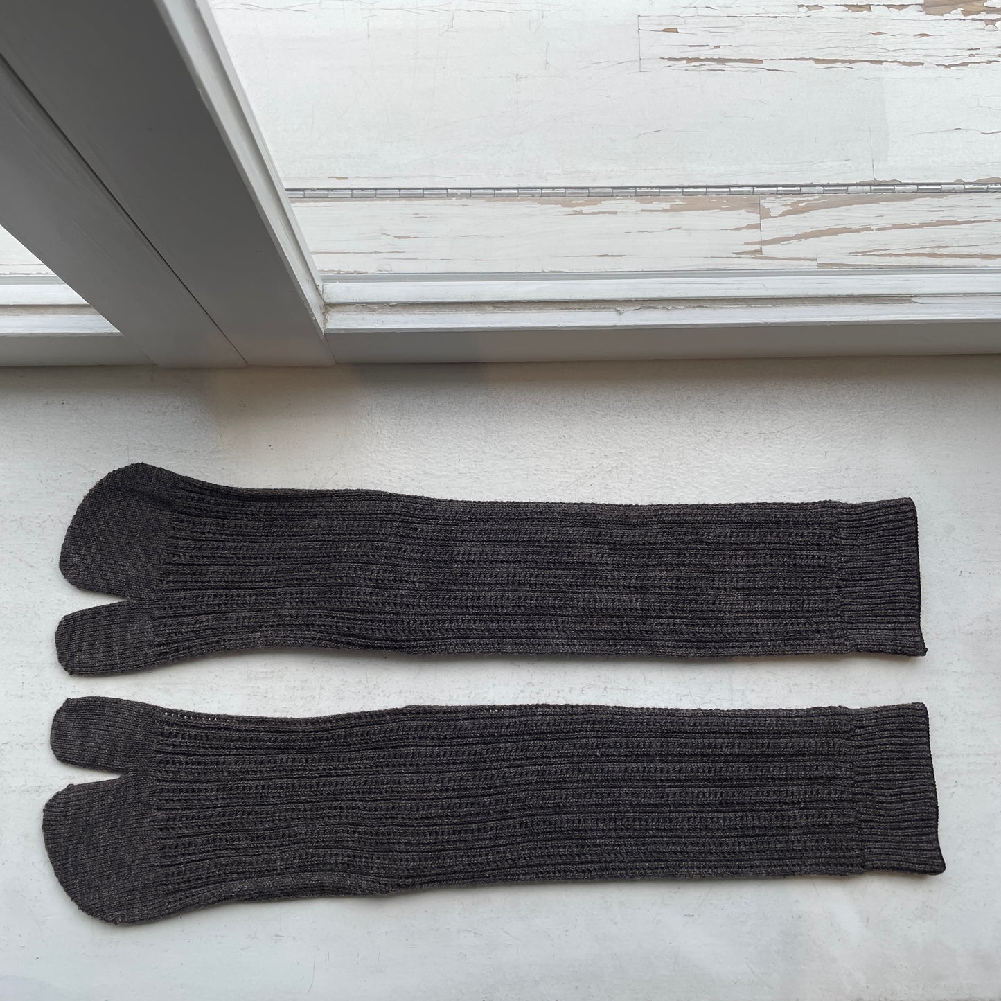 hibikiru//コットンウールホールガーメント透かし編みsox