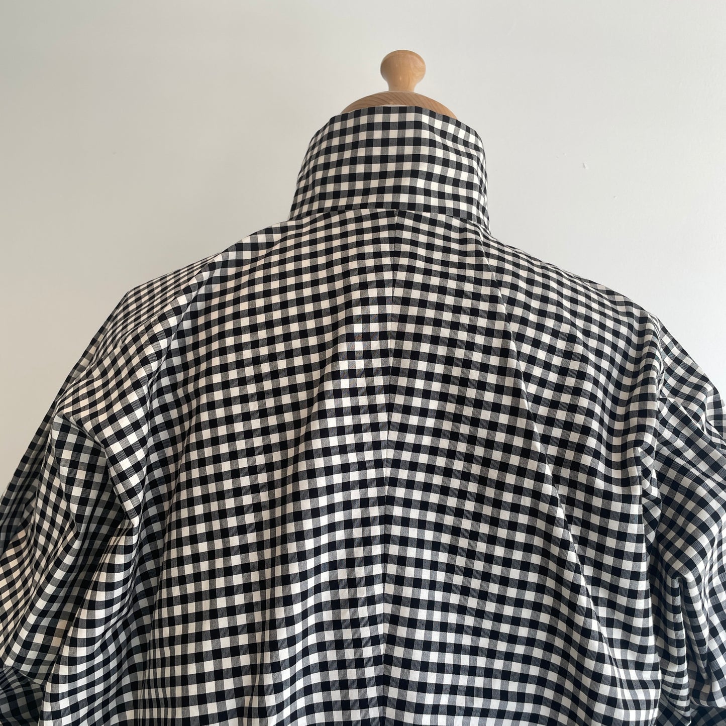 HAVERSACK //コットンシルクギンガムチェックZIPブルゾン 872624