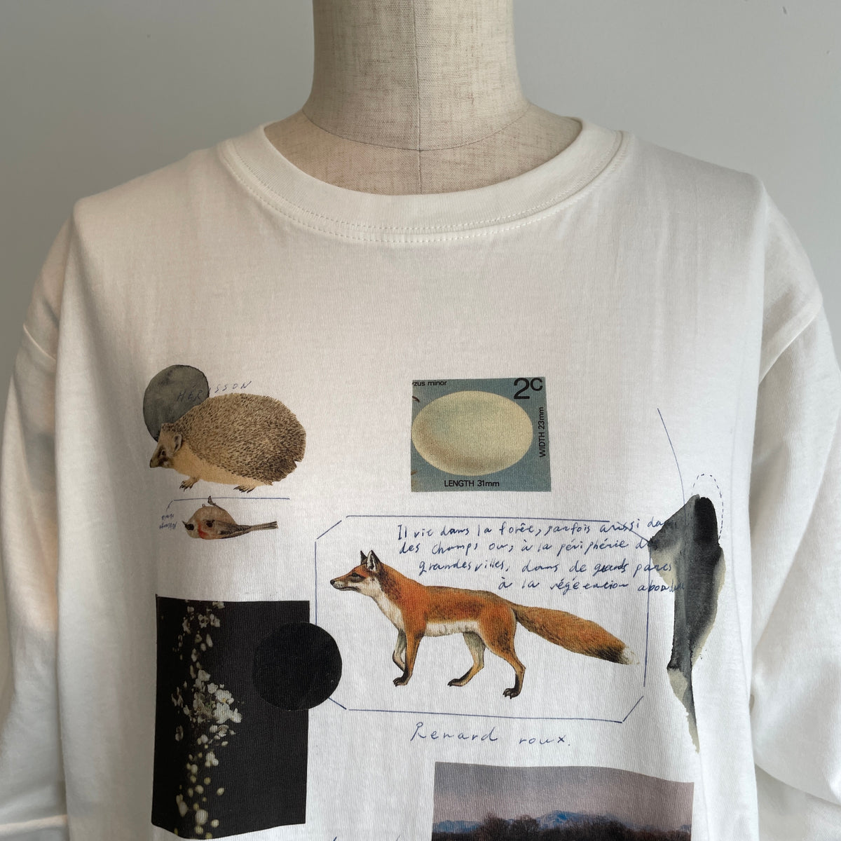 sweetlittlenothing//spring forest ロングスリーブTシャツ