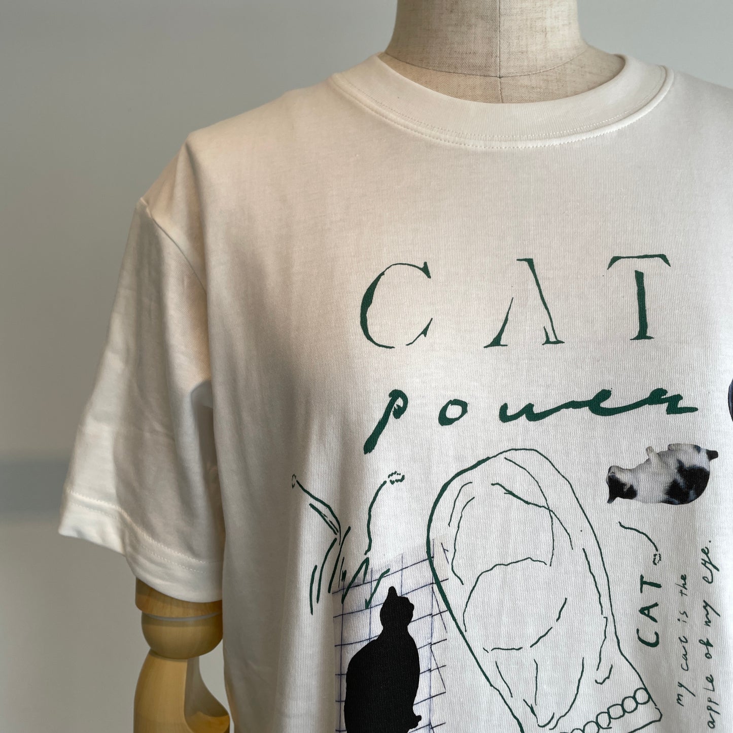 Sweet Little Nothing//catpower 半袖スリーブTシャツ