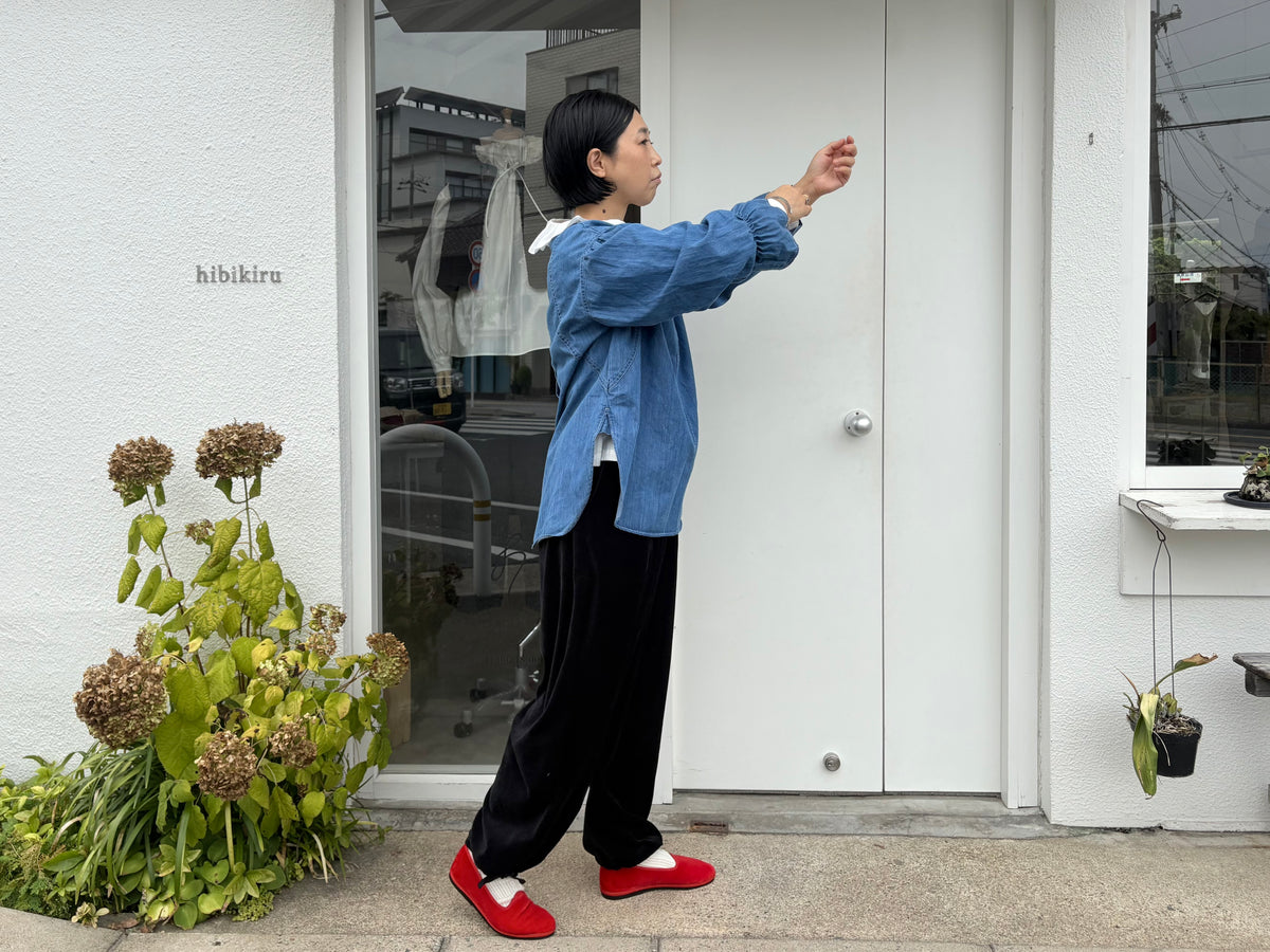 handsofcreation//綿ベロアタックパンツ 01640865