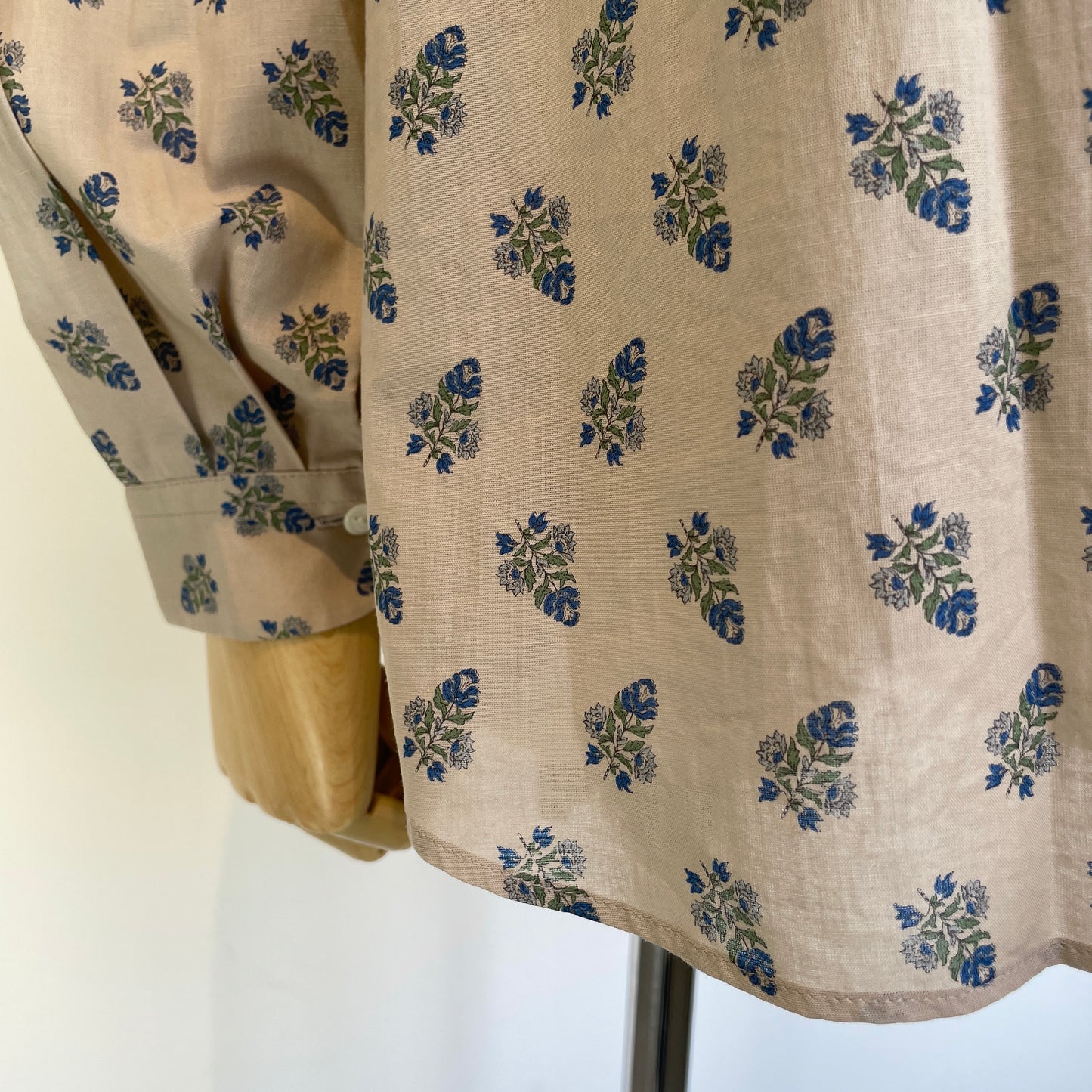 handsofcreation//antiquecalicopattern ptスタンドフリルBL 01610606