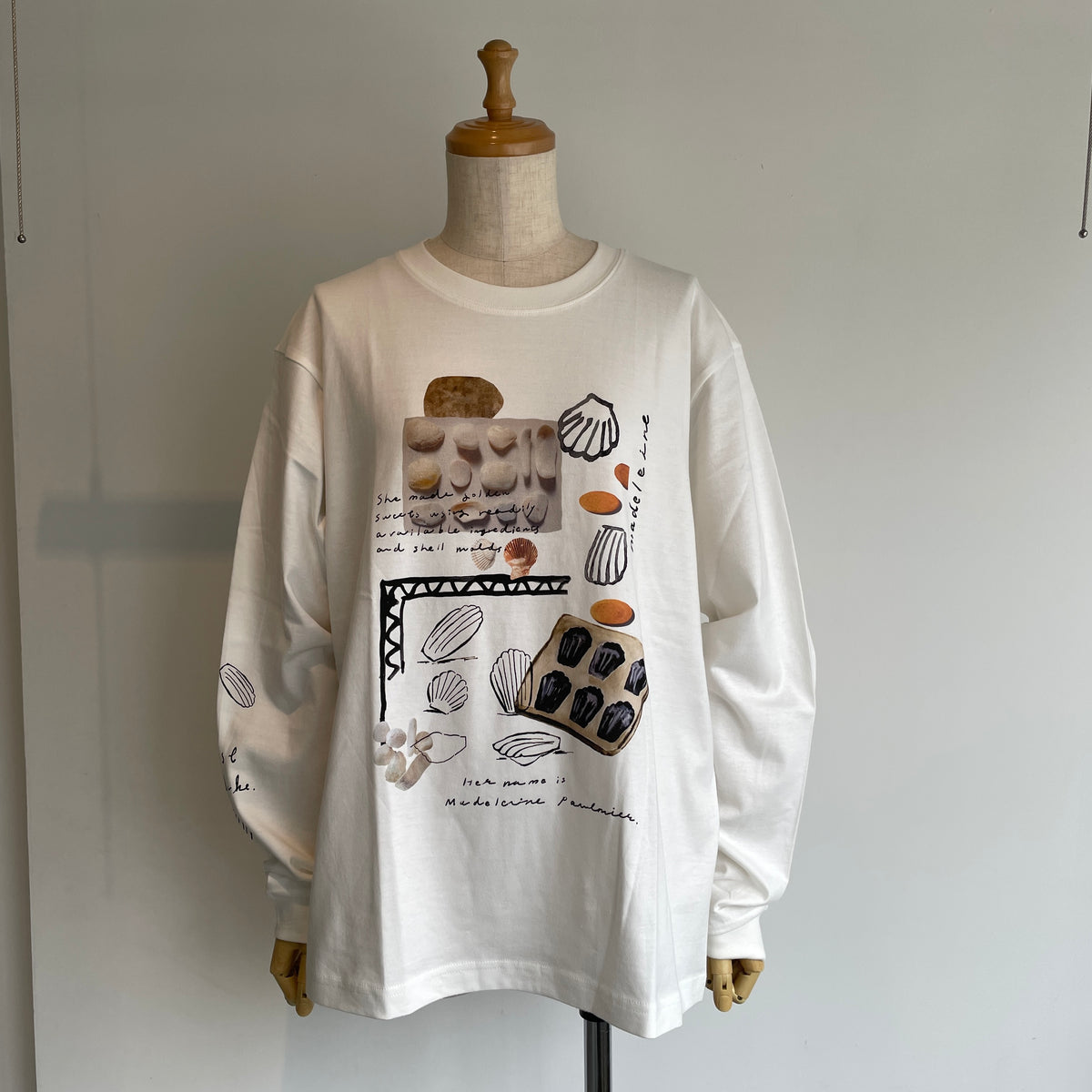 sweetlittlenothing//madeleine ロングスリーブTシャツ