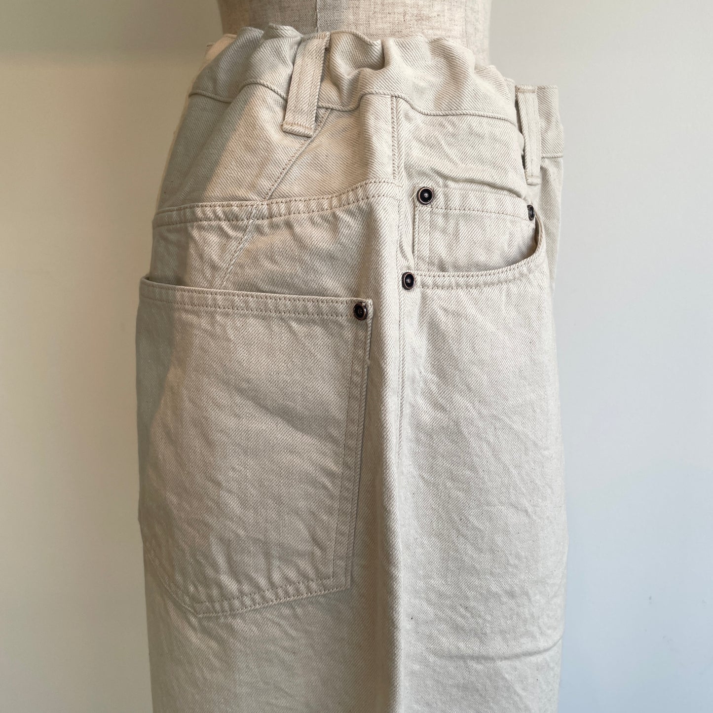 HAVERSACK //ワイドテーパードデニムパンツ　862600