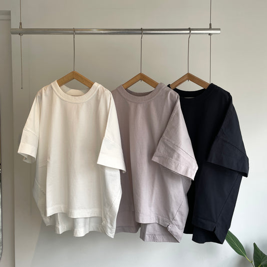 handsofcreation //6/-JPN天竺ドロップショルダーPO 02610804