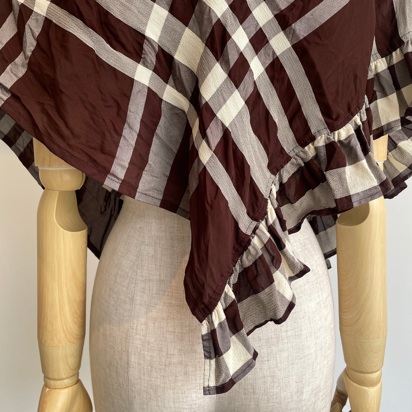 buoy buoy//Last Summer CHECK SCARF 2701MF002261