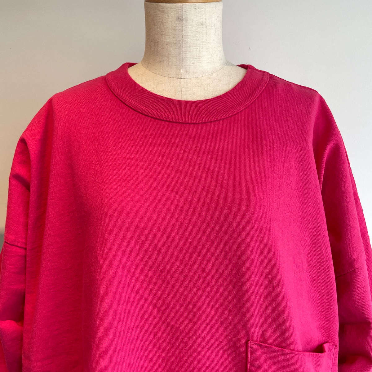 handsofcreation//16/-JPN天竺ドロップショルダーポケットPO 02640827