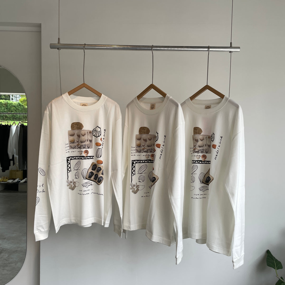 sweetlittlenothing//madeleine ロングスリーブTシャツ