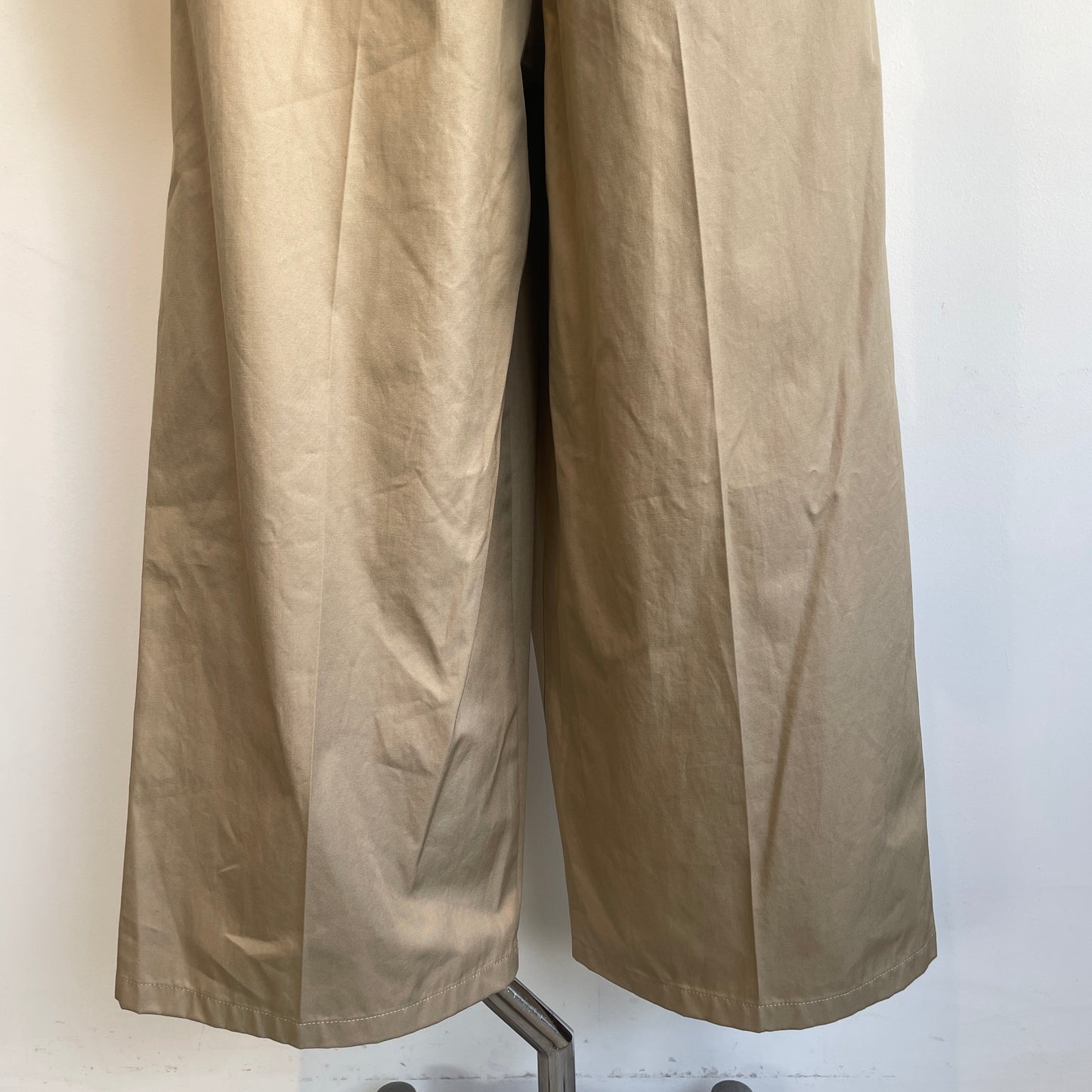 yuni//master seed Cotton chino wrap パンツ　1701PT007262