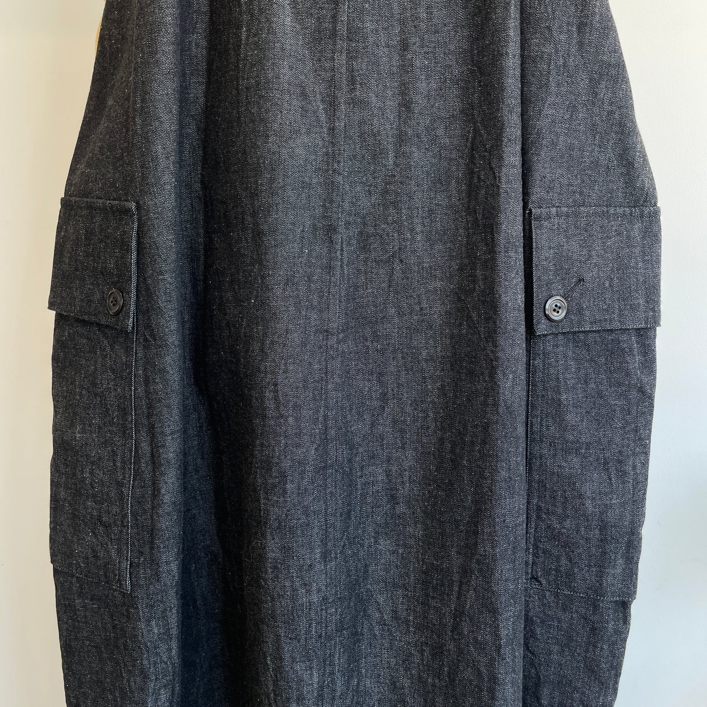 HAVERSACK // 8.5 0Zライトデニム ロングサロペットスカート　662621