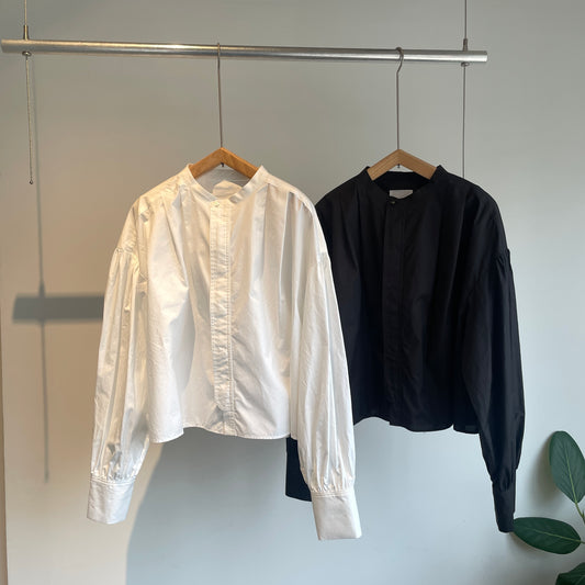 iki //suvinタイプライターギャザースリーブBL 3101BL010252