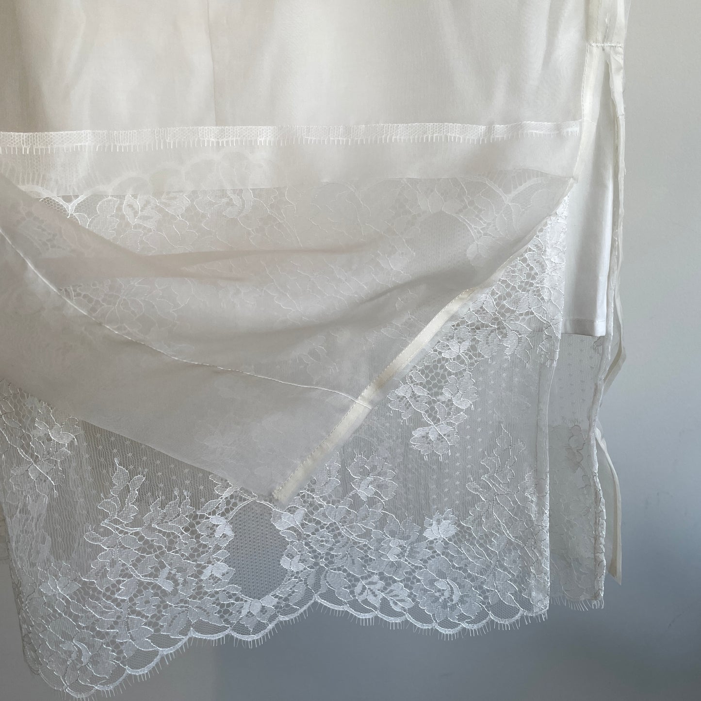 heriter//silk organdy skirt
H2-26-4002
