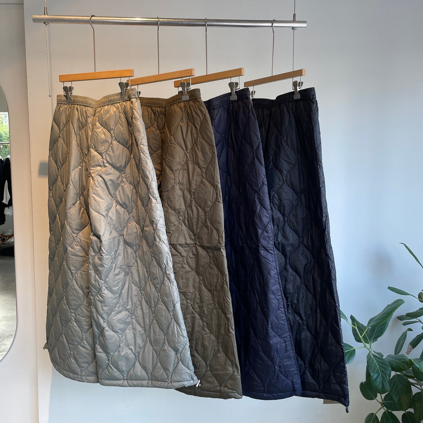 TAION//ミリタリー スプリット ダウンスカート(パンツ) -ソフトシェル TAION- W159LSSKML-1