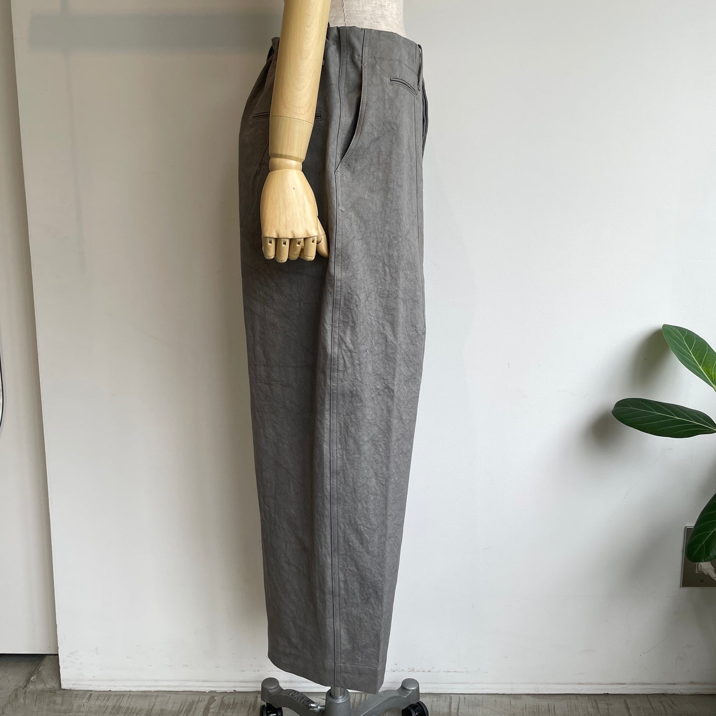 HAVERSACK//高密度ツイルワイドワークパンツ　462624
