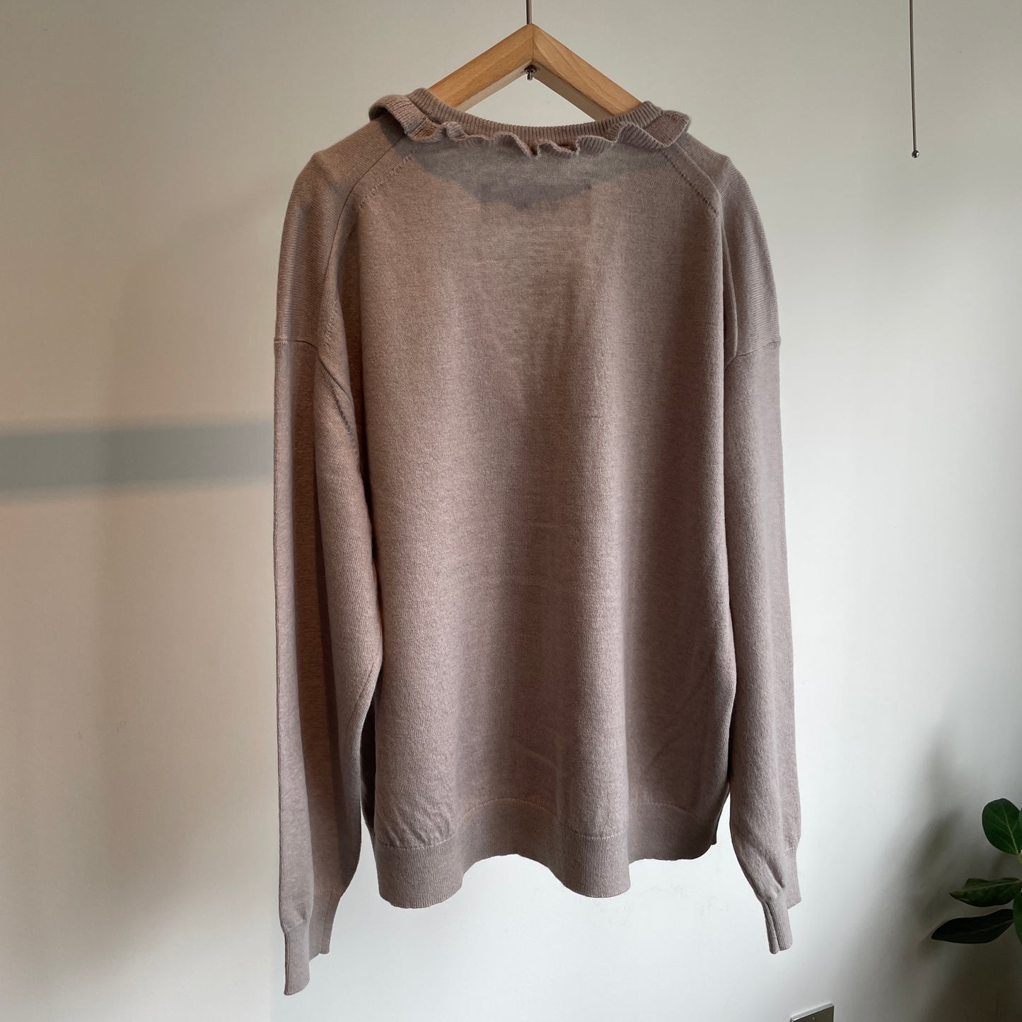 handsofcreation //superfine merino フリルVC/D 01440718