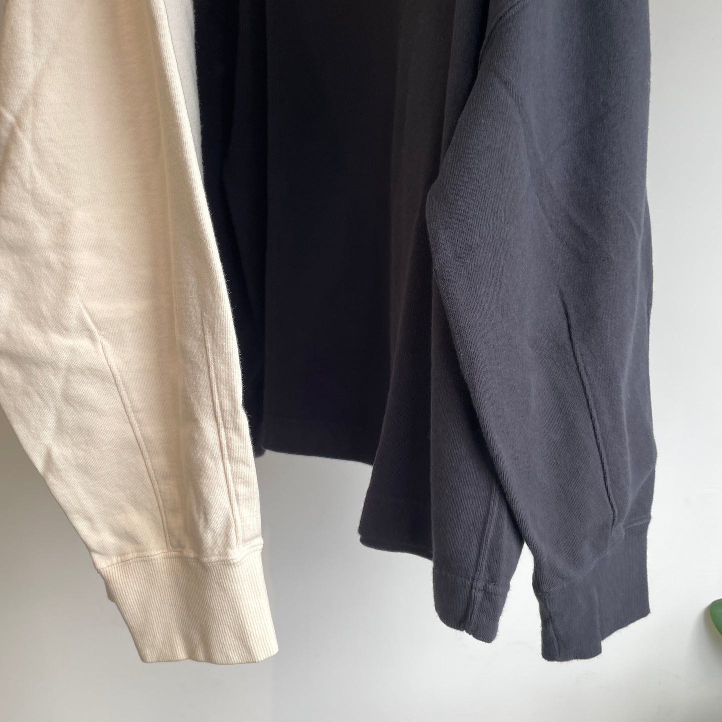 handsofcreation//40/20コマミニ裏毛変形リブカラーP/O 01550892