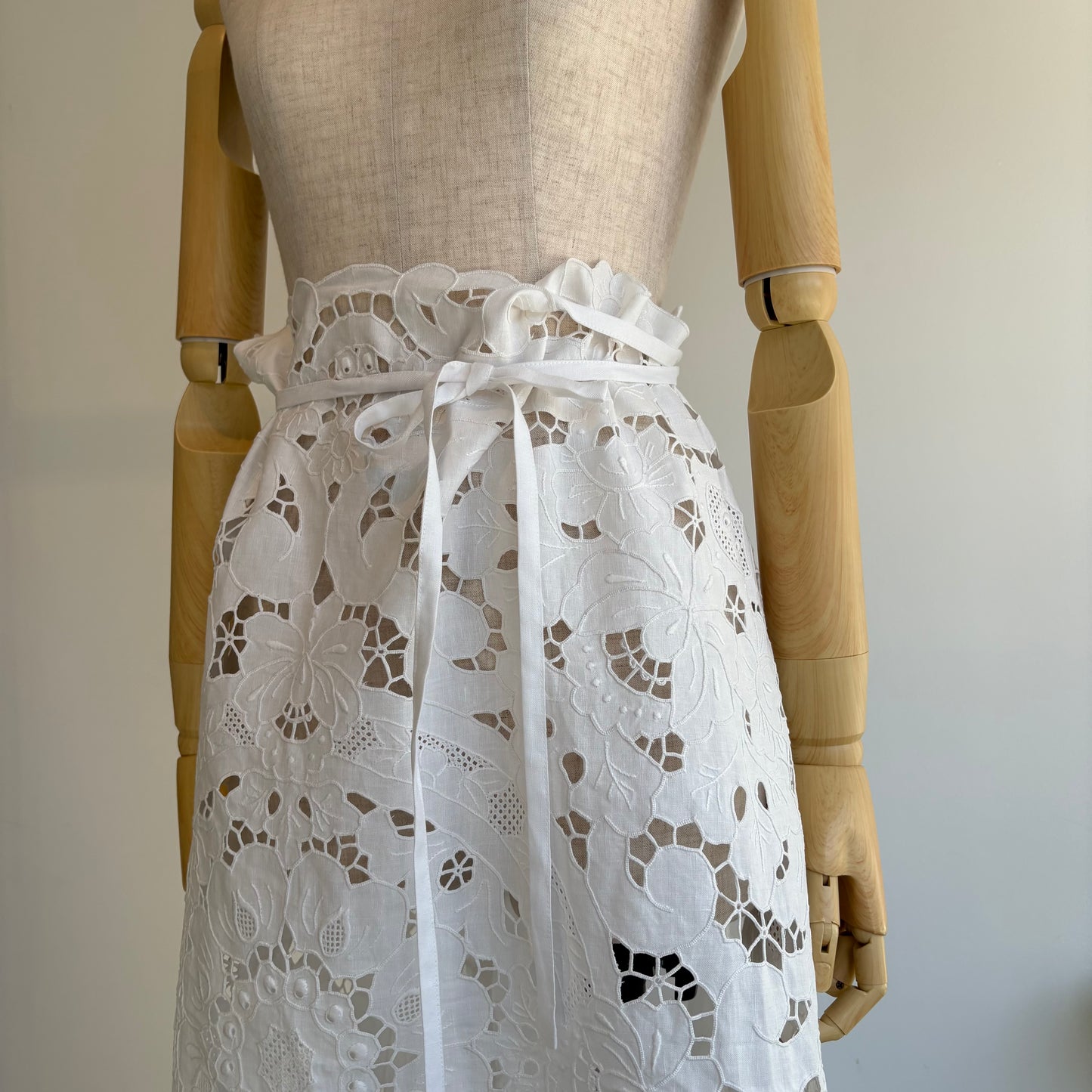 heriter//cutwork parts tablecloth apron dress H0-00-7045