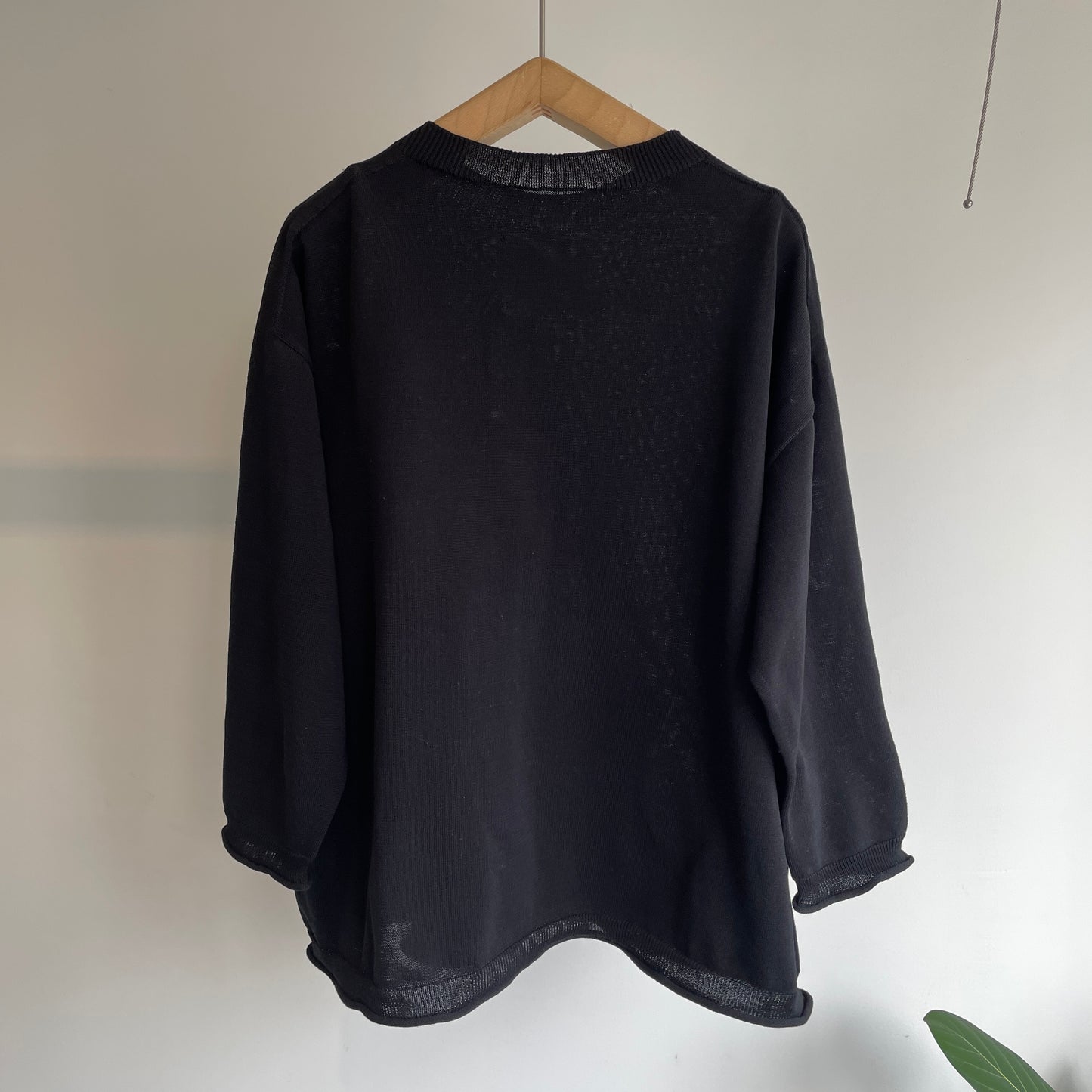 handsofcreation//強撚COTTON15Lホールガーメント7分袖ポケットP/0 03610701