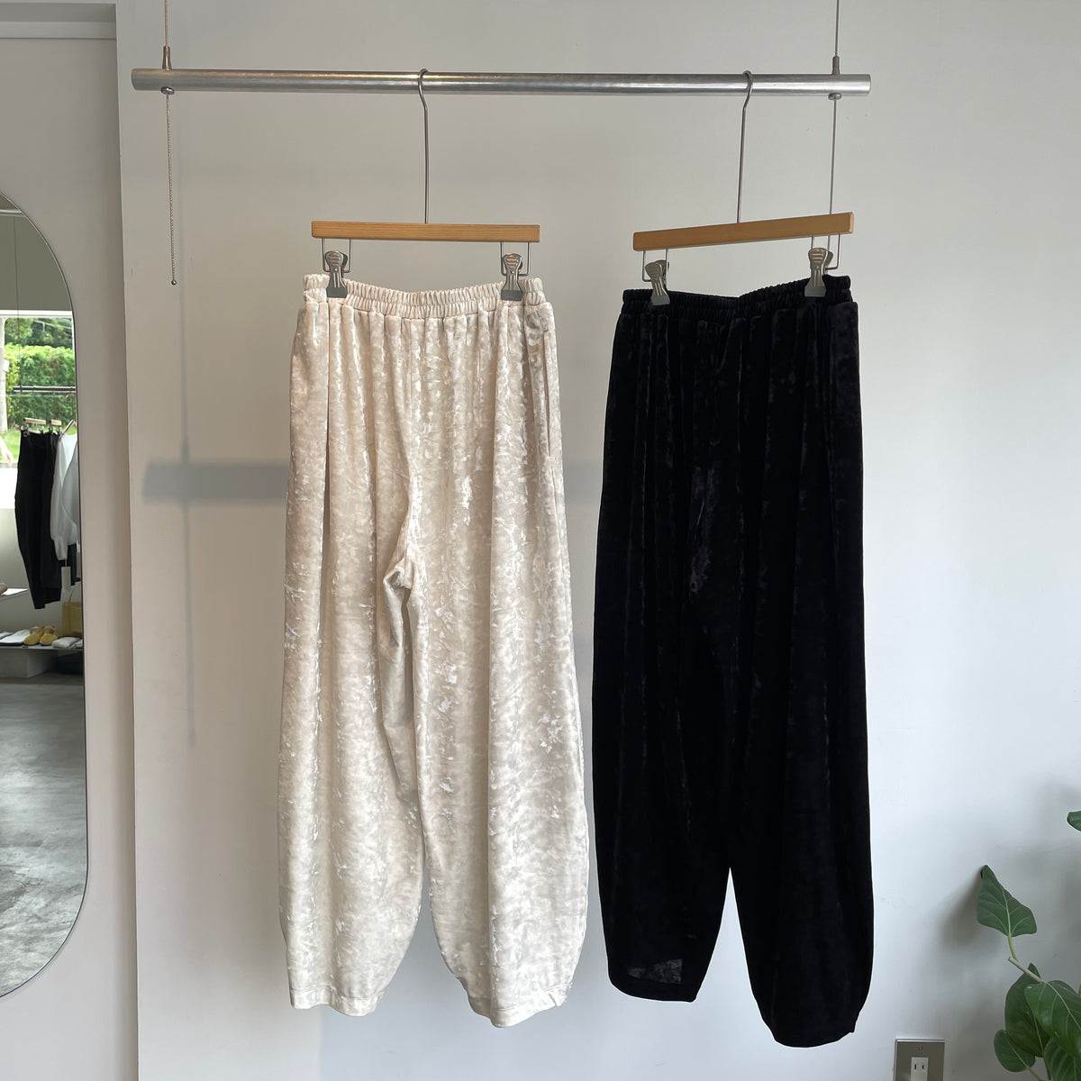 buoy buoy//recycle VELOUR CURVE パンツ　2701PT006262