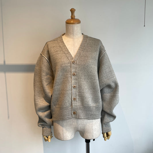 UNDYED //KNIT W FACEカーディガン　　UNS23ANCD042