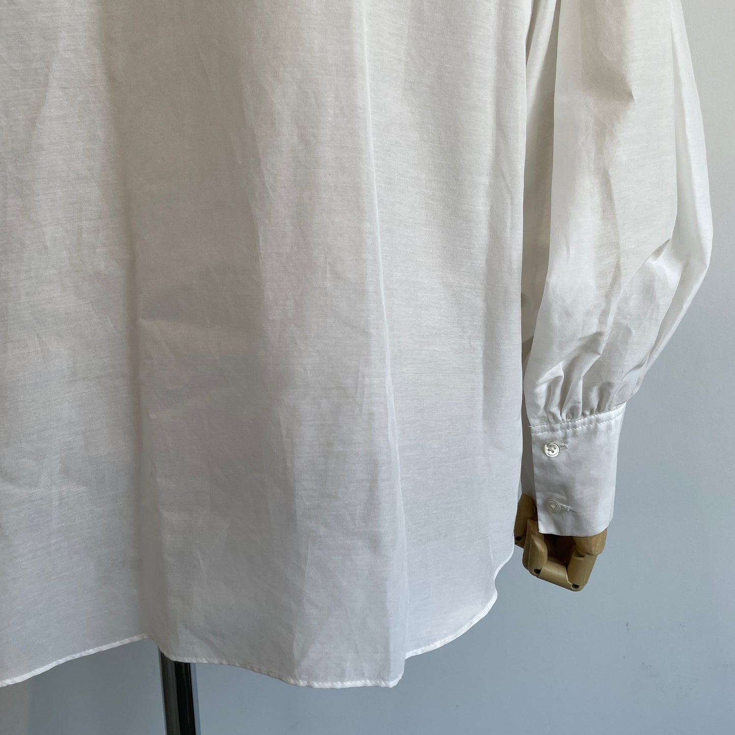 heriter//cotton silk raffle blouse H2-26-3003