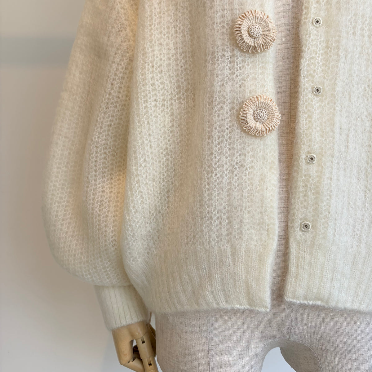 heriter//mohair cardigan H0-00-1009