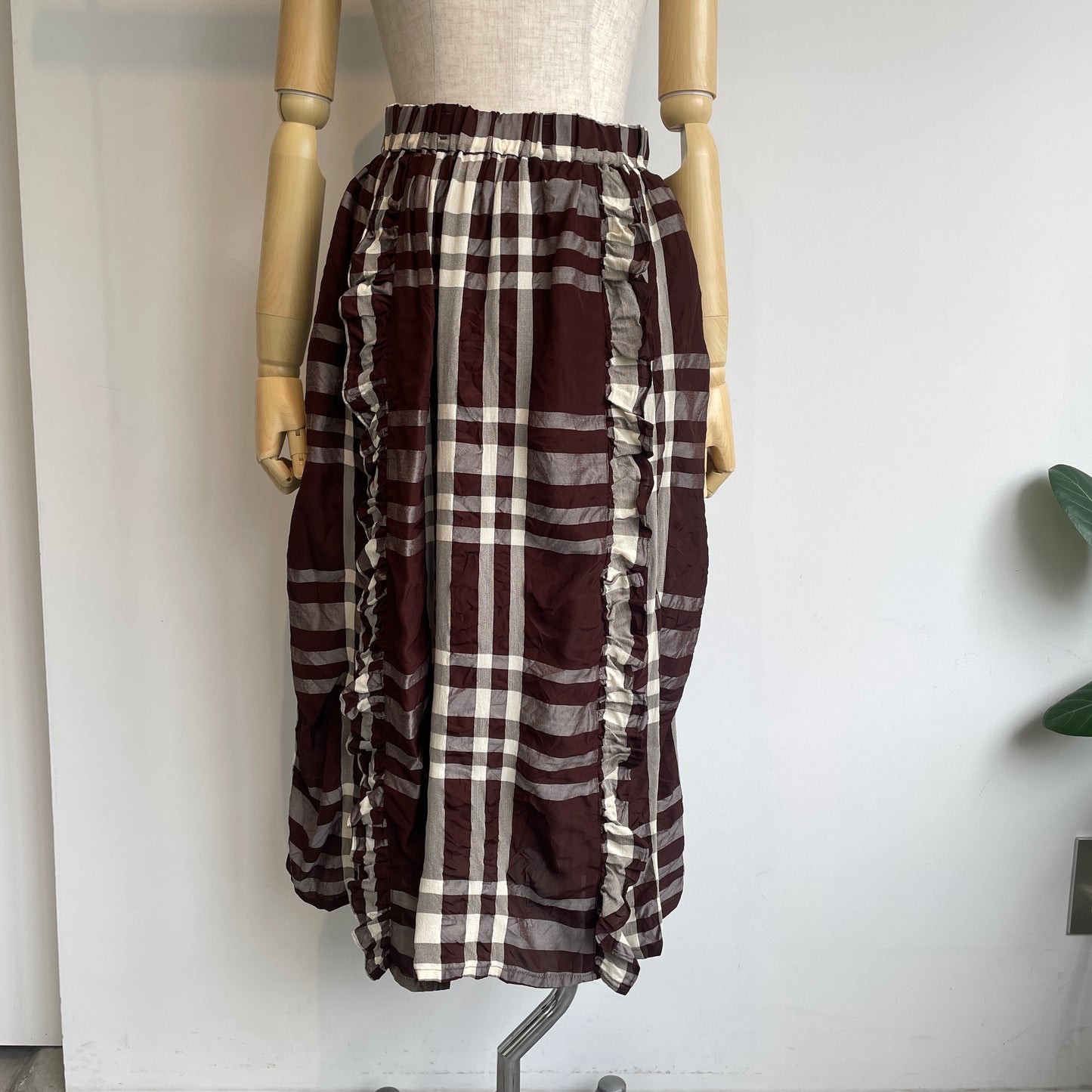 buoy buoy//Last Summer CHECK FRILL SK 2701SK004261