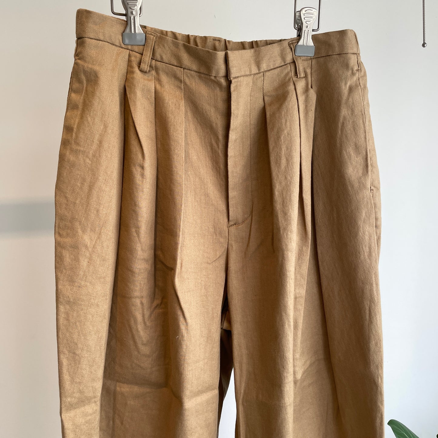 handsofcreation //サフィランリネンストレッチソフトバルーンPT 02320307